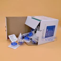 1box (50pcs) Lab 0.22um/0.45um Sterile Syringe Filter Nylon/PES/ PTFE Membrane Filter Chemistry Laboratory Equipment