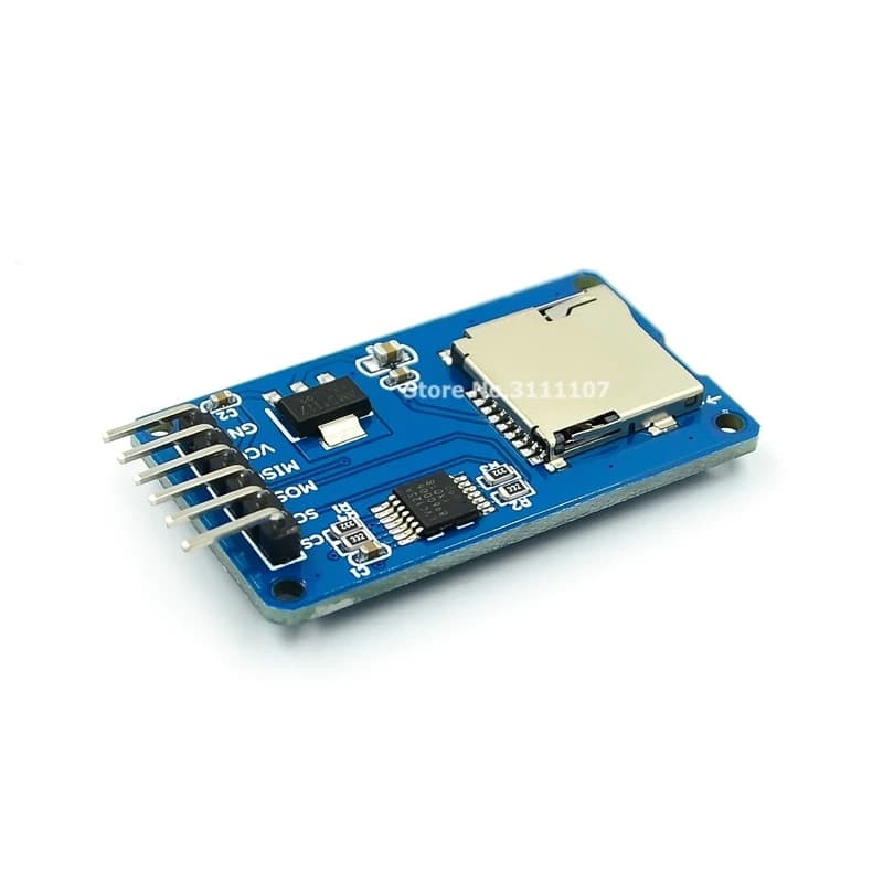 Micro SD card module SPI interface TF card reader with level conversion chip