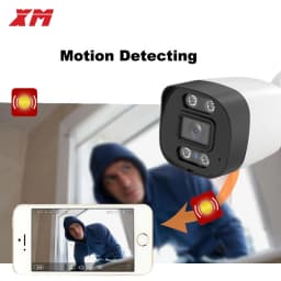 HD 2MP 5MP AHD XVI/CVI/TVI/CVBS Security Bullet Camera Outdoor Indoor Weatherproof 4pcs Array IR LEDs for CCTV DVR System