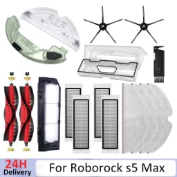For Roborock S5 Max S6 MaxV S6 Pure Robot Vacuum Cleaner Spare Parts Accessories Main Brush Side Brush Mop Cloth Rag Hepa Filter