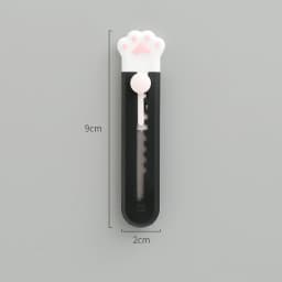 Cute Pink Pocket Knife Cat Paw Mini Portalble Utility Knife Cutter Letter Envelope Opener Mail Knife School Office Supplies