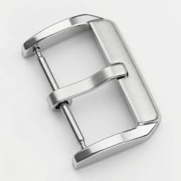 Stainless Steel Middle Brushed Watch Buckle 16mm 18mm 20mm 22mm Silver Rose Gold Black Watchband Strap Clasp Accessories