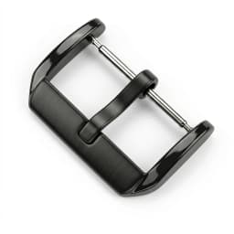 Stainless Steel Middle Brushed Watch Buckle 16mm 18mm 20mm 22mm Silver Rose Gold Black Watchband Strap Clasp Accessories