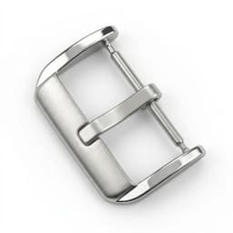 Stainless Steel Middle Brushed Watch Buckle 16mm 18mm 20mm 22mm Silver Rose Gold Black Watchband Strap Clasp Accessories