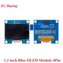1.3" OLED Module 1.3 inch LCD LED 12864 Display Screen White/Blue 128X64 SPI/IIC I2C SSD1306 SH1106 4Pin 7Pin 128*64 Bare Board