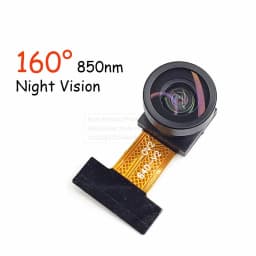 New OV2640 Camera Module for ESP32-CAM 2.4G Wifi Module 200 222 30 45 120 160 Degrees 850nm Night Vision DVP 24PIN Night Vision