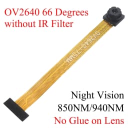 New OV2640 Camera Module for ESP32-CAM 2.4G Wifi Module 200 222 30 45 120 160 Degrees 850nm Night Vision DVP 24PIN Night Vision