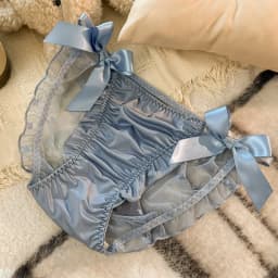 Japanese Style Soft Ice Silk Cute Lovely Sweety Lace Cotton Princess Cosplay Women Underwear Lolita Low Waist Breathable Panties