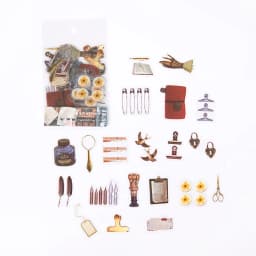 40Pcs/pack Plant Flower Mushroom Ginkgo PET Deco Diary Stickers Scrapbooking Planner INS Decorative Stationery Sticker