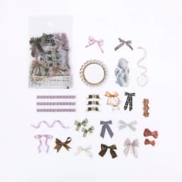 40Pcs/pack Plant Flower Mushroom Ginkgo PET Deco Diary Stickers Scrapbooking Planner INS Decorative Stationery Sticker