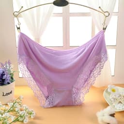 Women's Sexy Panties Lace Cotton Lingerie Briefs Female Underpanties Solid Color Low Waist Girl Cute Underwear Shorts -XL