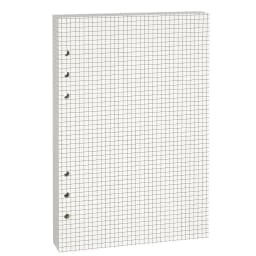 A5 Binder PU Leather 6-Ring Notebook Binder Cover for A5 Filler Paper, Refillable A5 Personal Planner Binder with Magnetic