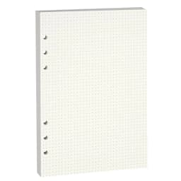 A5 Binder PU Leather 6-Ring Notebook Binder Cover for A5 Filler Paper, Refillable A5 Personal Planner Binder with Magnetic