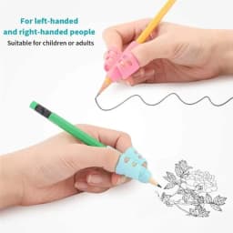 3/6pcs Children Writing Pencil Pen Holder Kids Learning Practise Silicone Pen Aid Grasp Posture Correction Device for Students