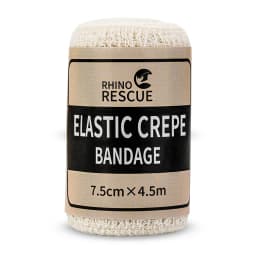 RHINO 6/12 pcs Elastic Crepe Bandage First Aid Kit Gauze Wound Dressing Nursing Emergency Care Bandage Outdoor Sports