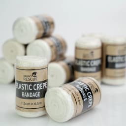 RHINO 6/12 pcs Elastic Crepe Bandage First Aid Kit Gauze Wound Dressing Nursing Emergency Care Bandage Outdoor Sports
