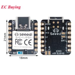 10Pcs/1pc Seeed Studio XIAO BLE NRF52840 SENSE Plus RP2040 Bluetooth-compatible Module For Arduino Nano Microcontroller