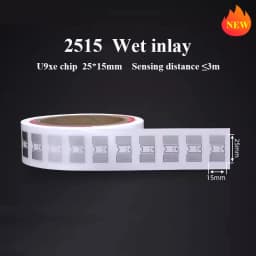 10PCS Long Range RFID UHF Tags Sticker Wet Inlay 860-960mhz Alien U7 EPC Global Gen2 ISO18000-6C