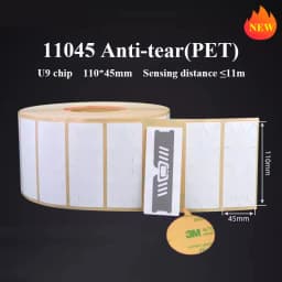 10PCS Long Range RFID UHF Tags Sticker Wet Inlay 860-960mhz Alien U7 EPC Global Gen2 ISO18000-6C
