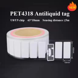 10PCS Long Range RFID UHF Tags Sticker Wet Inlay 860-960mhz Alien U7 EPC Global Gen2 ISO18000-6C