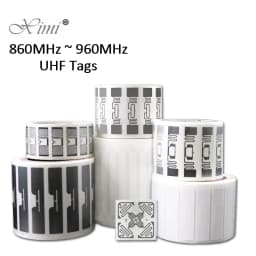 10PCS Long Range RFID UHF Tags Sticker Wet Inlay 860-960mhz Alien U7 EPC Global Gen2 ISO18000-6C