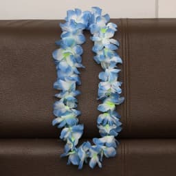 Hawaiian Flower Necklace Leis Artificial Garland Hawaii Beach Party Decoration Fancy Dress Luau Wedding Birthday Cosplay