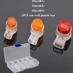 Rj45 Connector Crimp Connection Terminals K1 K2 K3 Connector Waterproof Wiring Ethernet Cable Telephone Cord Terminals