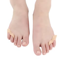 2pcs=1pair Hallux Valgus Silicone Corrector Gel Foot Care Toe Separator Little Finger Protector Bunion Straightener Pedicure