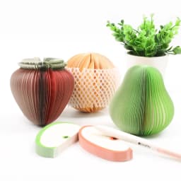 1set Cute Sticky Notes Creative DIY Fruit Memo Pads Wall Stickers Paper Korean Stationery Office Papelaria Supplies