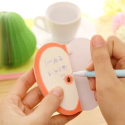1set Cute Sticky Notes Creative DIY Fruit Memo Pads Wall Stickers Paper Korean Stationery Office Papelaria Supplies