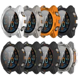 PC Case+Glass for Garmin Fenix 8 43mm 51mm 47mm Screen Protector Anti-scratch Film Bumper Protective Cover for Garmin Fenix 8