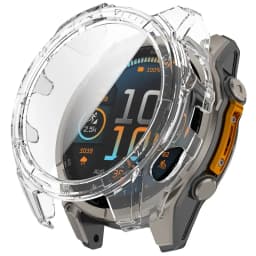 PC Case+Glass for Garmin Fenix 8 43mm 51mm 47mm Screen Protector Anti-scratch Film Bumper Protective Cover for Garmin Fenix 8