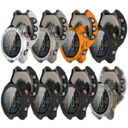 PC Case+Glass for Garmin Fenix 8 43mm 51mm 47mm Screen Protector Anti-scratch Film Bumper Protective Cover for Garmin Fenix 8