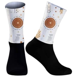 2026 Cycling Socks Unisex Adult Targeted Compression Non Slip Hiking Runing Socks 2024 New Lightweight Mesh Design Bicycle Socks