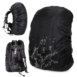 KoKossi 20-80L Lightweight Nylon Water Resistant Waterproof Backpack Outdoor Camping Hiking Travel Cycling Rain Cover Dust Cover