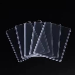 35PT Top Cover Loader Clear Protective Trading Card Holder Hard Plastic Card Sleeves Holder for Baseball Card Sports Cards