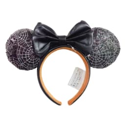 2025 Disney Princess Seris Mickey Mouse Headband Disneyland Minnie Ears PU Leather Headwear Children Girl Toys Decoration