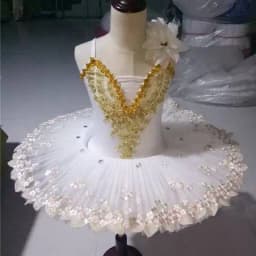 Ruoru Professional Ballerina Led Ballet Tutu For Child Children Kids Girls Adults Pancake Tutu Dance Costumes Ballet Dress Girls