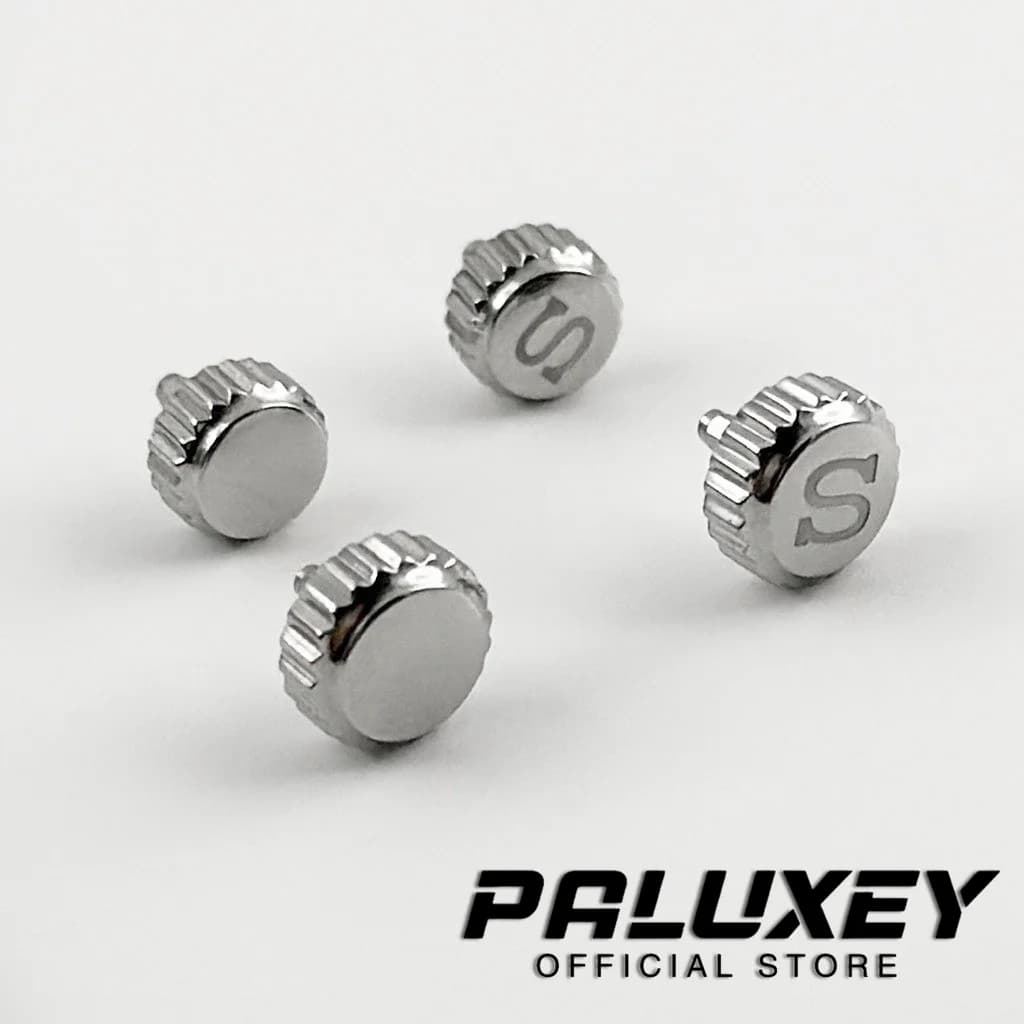 NH35 S Crown High Quality Log Case Crown S Crown Fit NH34 NH35 NH36 NH38 NH70 NH72 Watch Crown Stainless Steel
