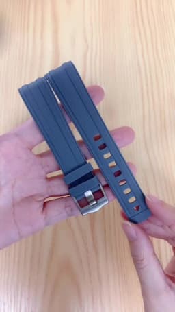 Silicone Rubber Strap for Omega X Swatch Joint MoonSwatch Curved End Diving Sport Watch Band Bracelet 20mm for Seamaster 300