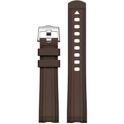 Silicone Rubber Strap for Omega X Swatch Joint MoonSwatch Curved End Diving Sport Watch Band Bracelet 20mm for Seamaster 300
