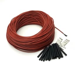 MINCO HEAT 10/20/50/100 Meters Infrared Warm Floor Cable 12K 33ohm/m Coil 3mm±0.2 Electric Carbon Heating Wires