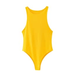 2024 summer solid sexy bodycon women bodysuits female 4 color green slim casual bodysuit chic lady club short playsuits femme