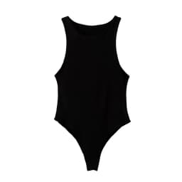 2024 summer solid sexy bodycon women bodysuits female 4 color green slim casual bodysuit chic lady club short playsuits femme