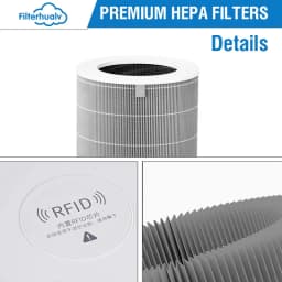 For Xiaomi 4 Pro Hepa Filter Replacement Filter for Xiaomi Mi Mijia Air Purifier 4 Pro Activated Carbon Filter PM2.5