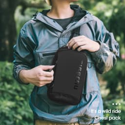 Tigernu Chest Bag For Men Cool Style Men Shoulder Bag 9.7inch IPad Bag Casual Male Crossbody Bag Lightweigt Mini Bags