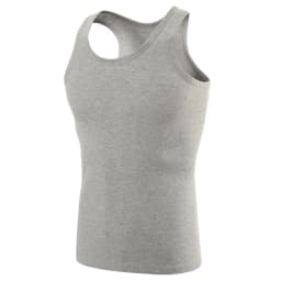3/1 Piece Men's to Teenagers' Multi-Size Solid Color Tight Vest Comfortable Cotton Sleeveless T-Shirt Sports Running Bottoming C
