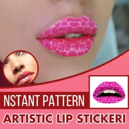 New Style Lip Tattoos Temporary Sticker, Eco Friendly Makeup Sticker Instant Art Sticker Transfer Makeup Tool Mix Style