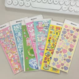 SKYSONIC Number & Letter Series Full Set Journal Stickers Decor Scrapbooking Materials Stationery Postcards Sticker Suppli