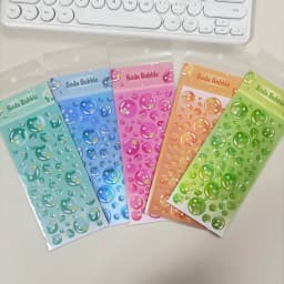 SKYSONIC Number & Letter Series Full Set Journal Stickers Decor Scrapbooking Materials Stationery Postcards Sticker Suppli